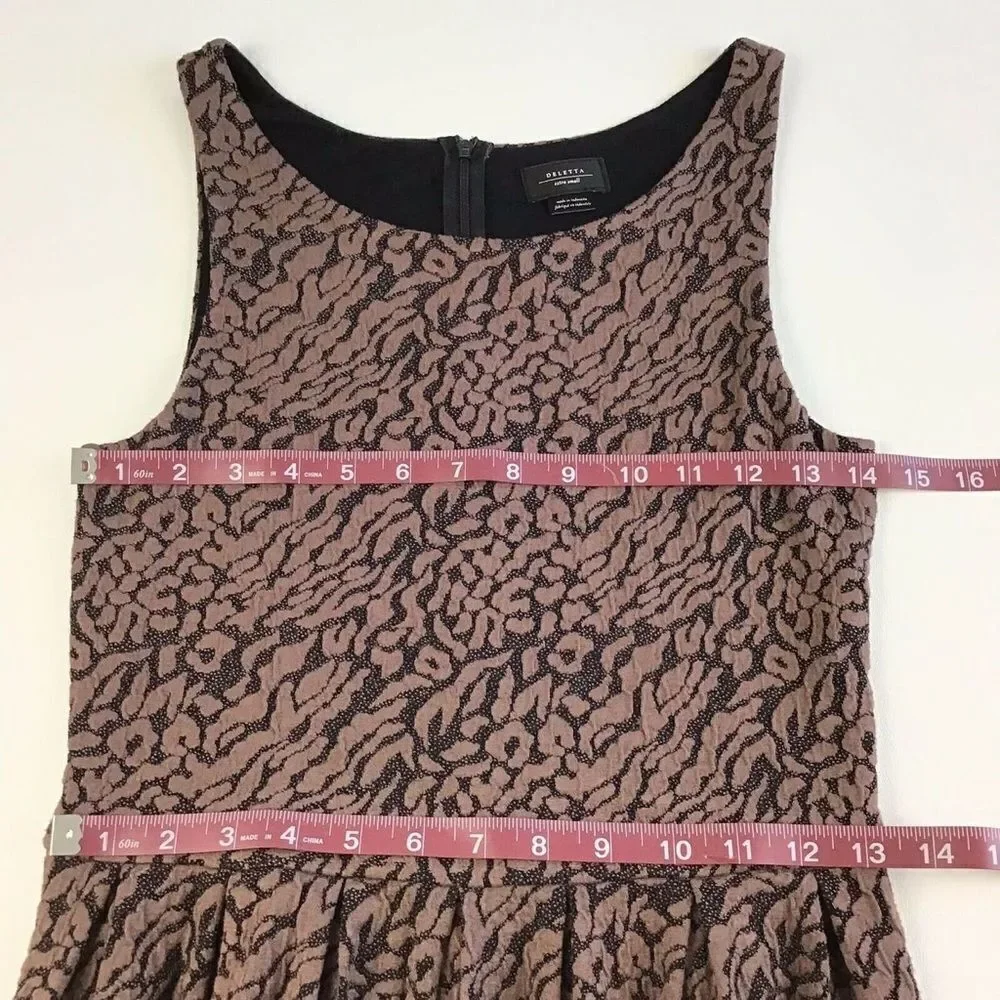 💥Host Pick!💥 Anthropologie Fit & Flare Neovision Leopard Print Midi Dress